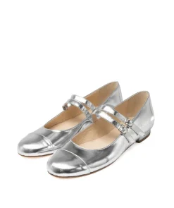 Ballerines MEREDITH Miroir Argent