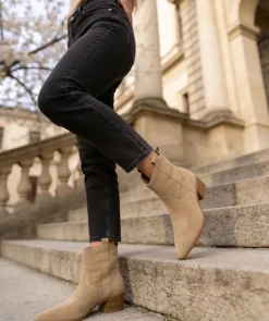 Boots Santiags LISE Beige