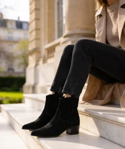 Boots Santiags LISE Noir