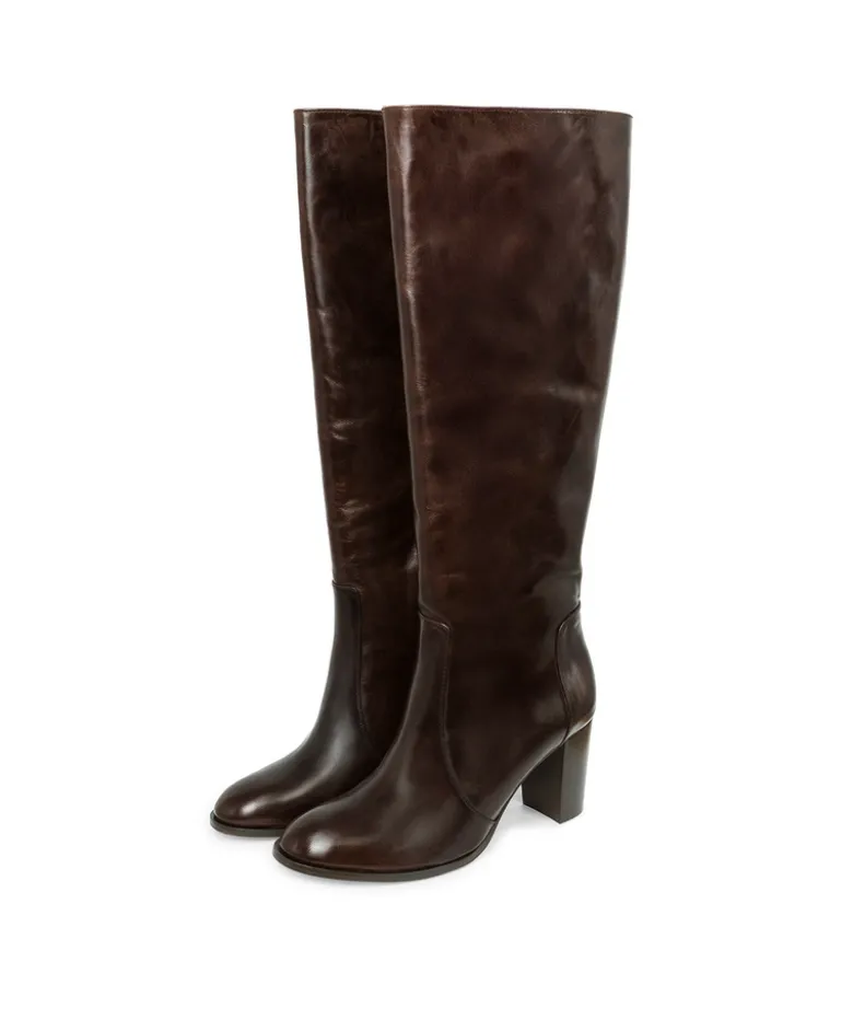 Bottes ADRIANA Brun Foncé