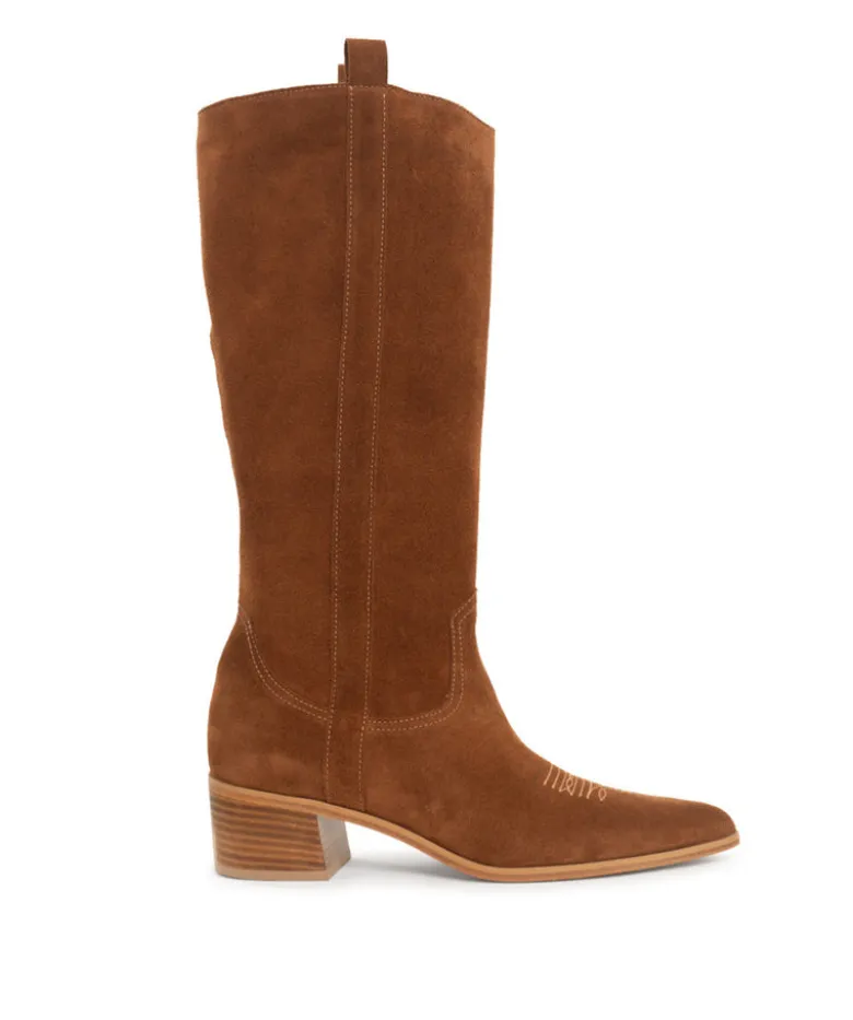 Bottes Santiags JUDITH Camel