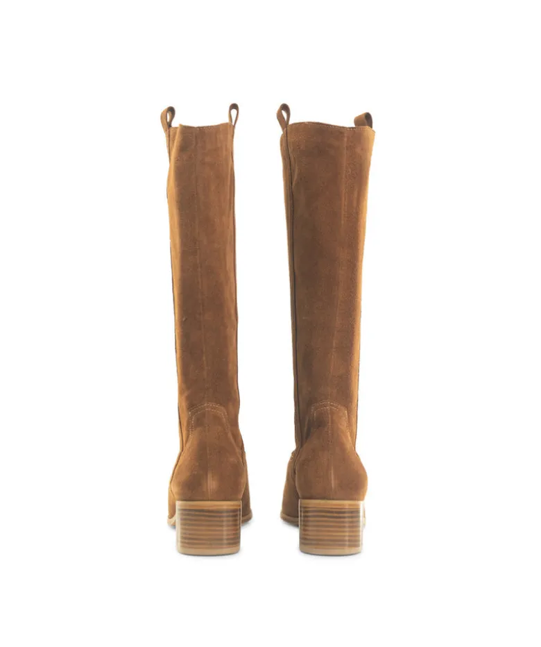 Bottes Santiags JUDITH Camel