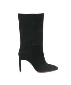 Bottes TAMARA Veau Velours Noir