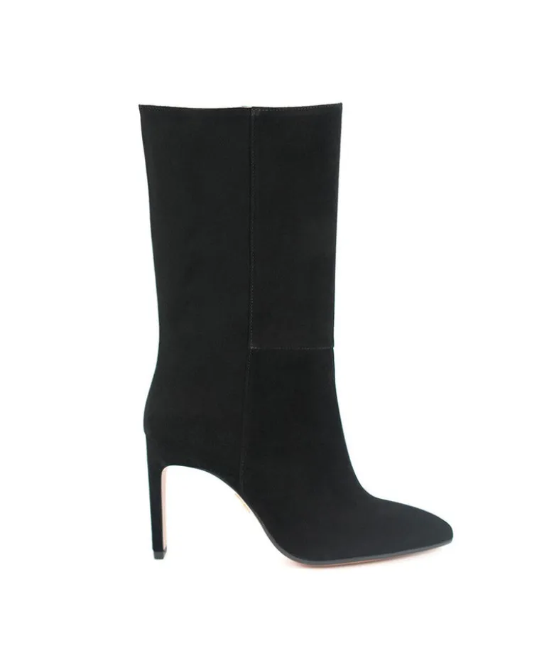 Bottes TAMARA Veau Velours Noir