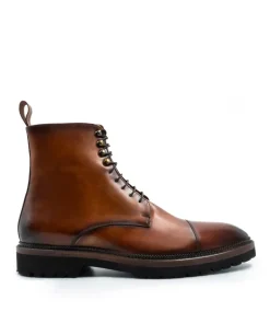 Bottines ALESSANDRO Marron Patiné