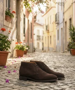 Bottines CHUKKA 1986 Daim Marron