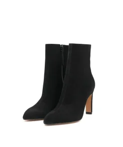 Bottines DAISYA Veau Velours Noir
