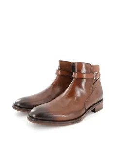 Bottines ELTHON Marron Patiné