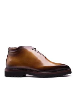 Bottines EMILIO Marron Patiné