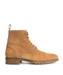 Bottines ERNESTO Daim Camel