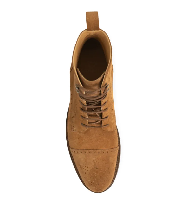 Bottines ERNESTO Daim Camel