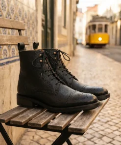 Bottines ERNESTO Grainé Noir