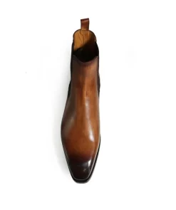 Bottines FIRENZE Marron Patiné