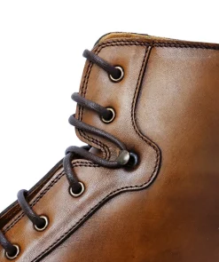 Bottines POWELL Marron Patiné
