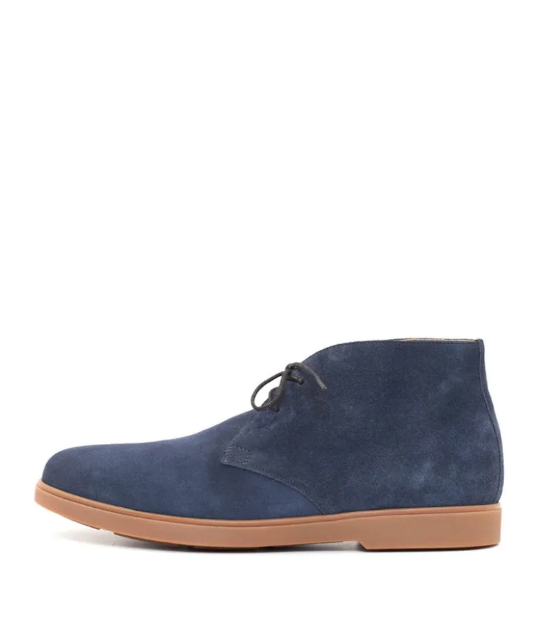 Bottines SAHARA Daim Bleu