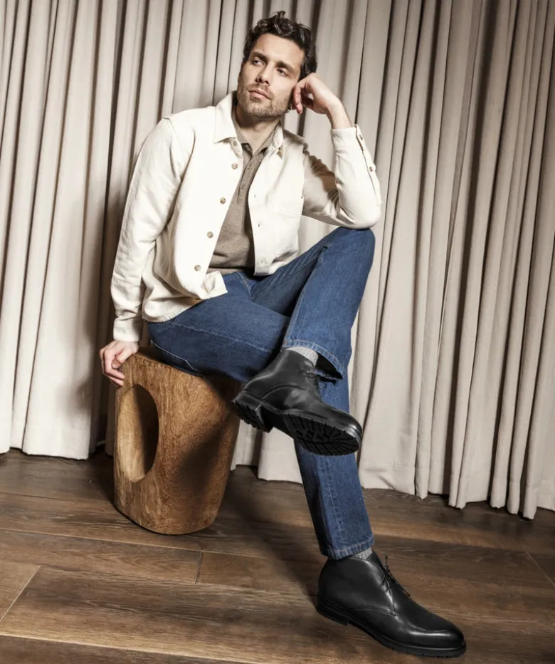 Bottines TOMASO Gris Patiné
