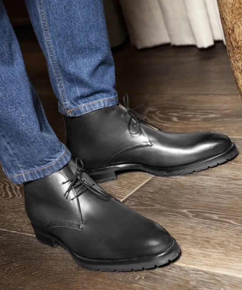 Bottines TOMASO Gris Patiné