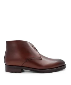 Bottines TOMASO Marron Patiné