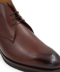 Bottines TOMASO Marron Patiné