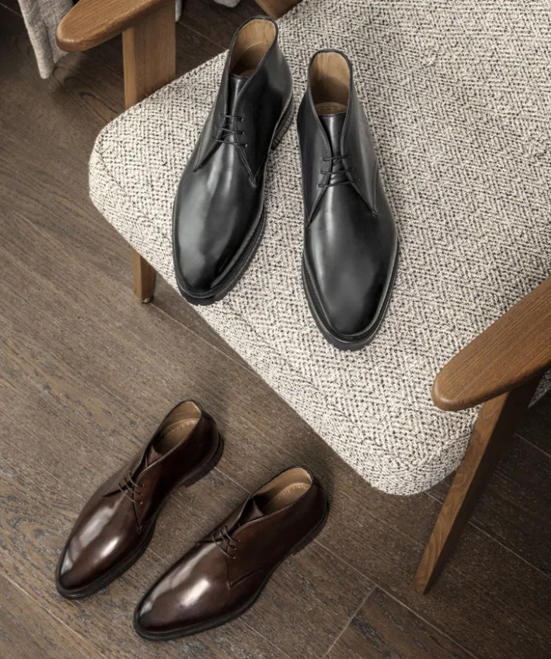 Bottines TOMASO Marron Patiné