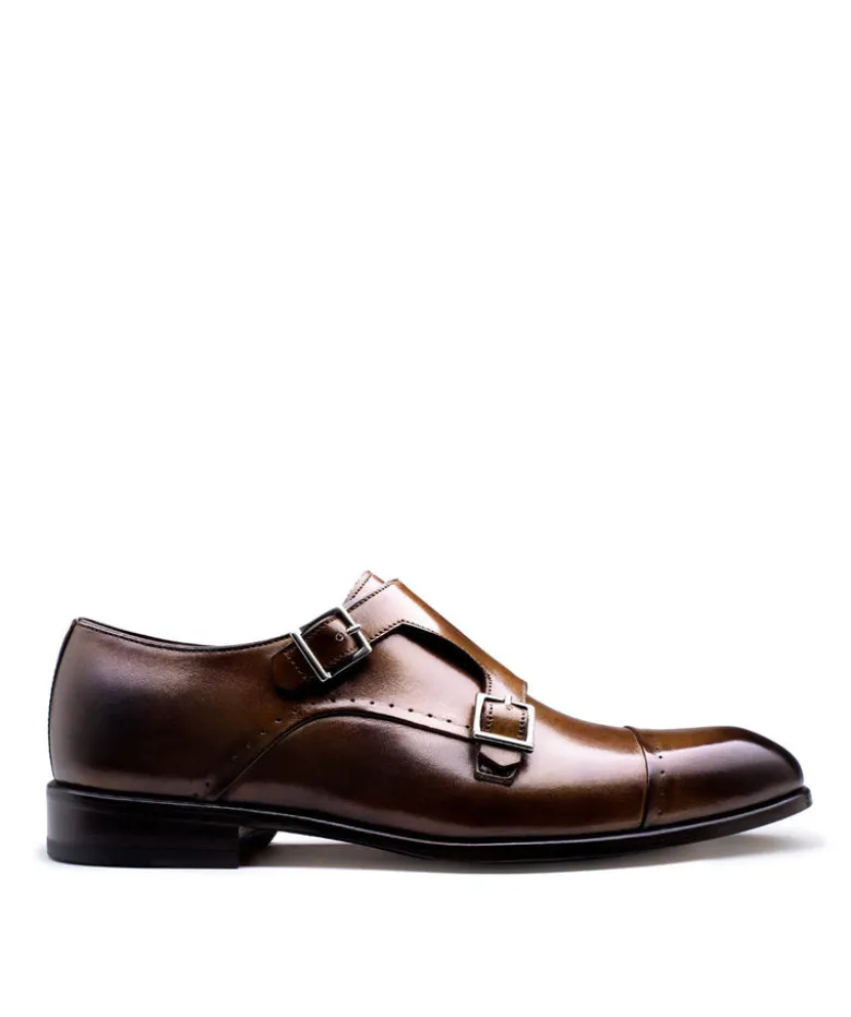 Boucles FELICIANO Marron Patiné