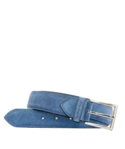 Ceinture daim Bleu azur