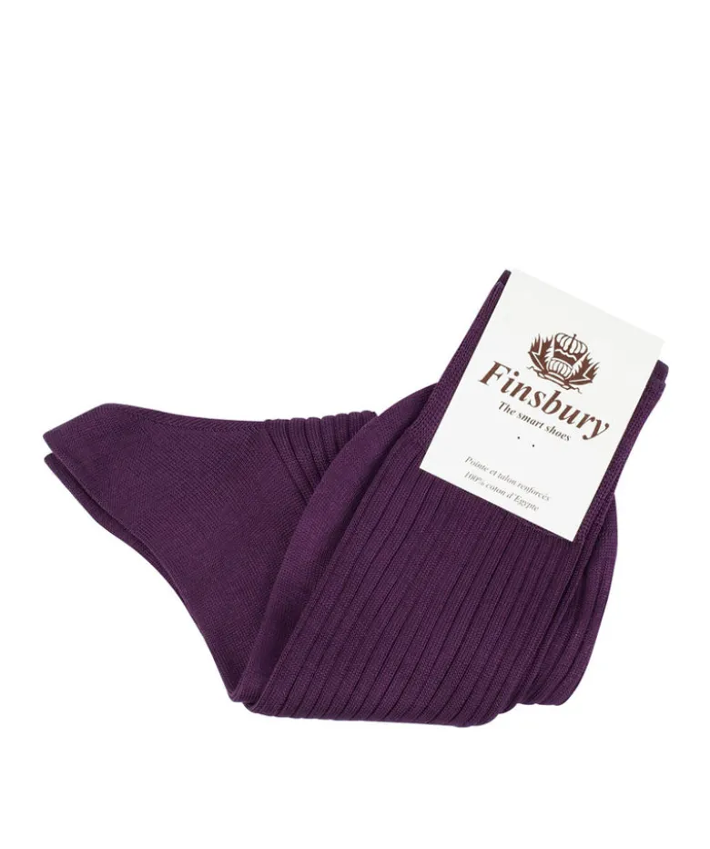 Chaussettes Aubergine