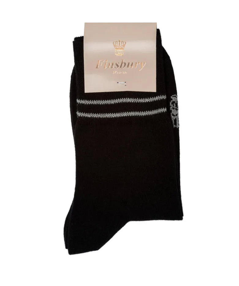 Chaussettes mi-hautes Audrey Noir