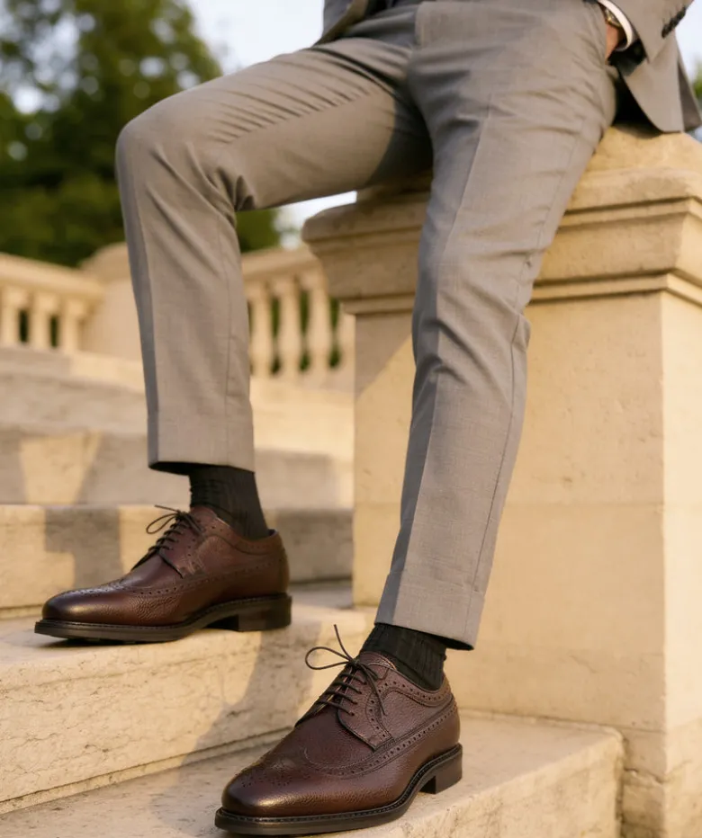 Derby BARTON Grainé Marron
