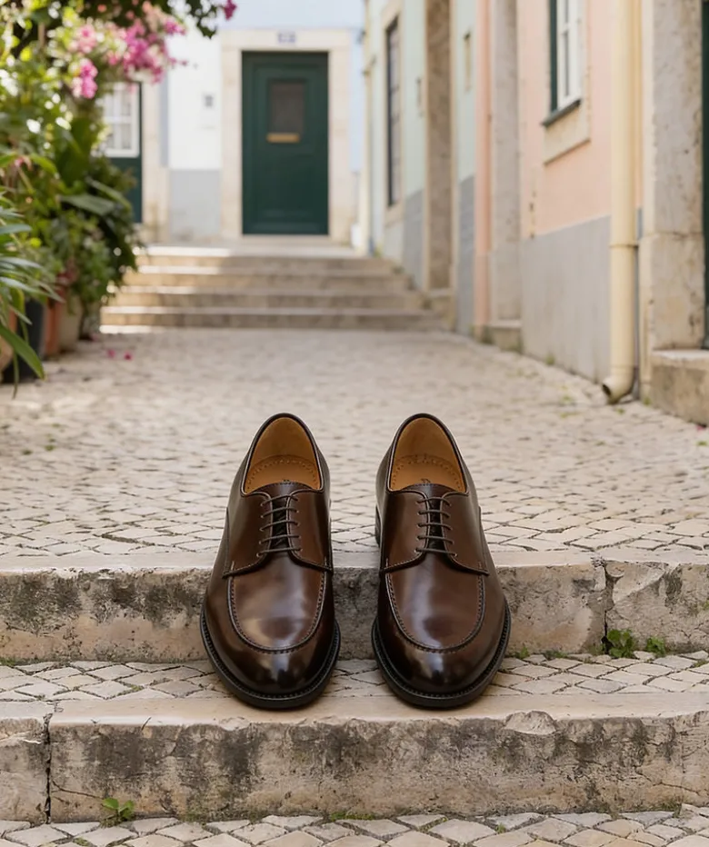 Derby MASSIMO Marron Patiné