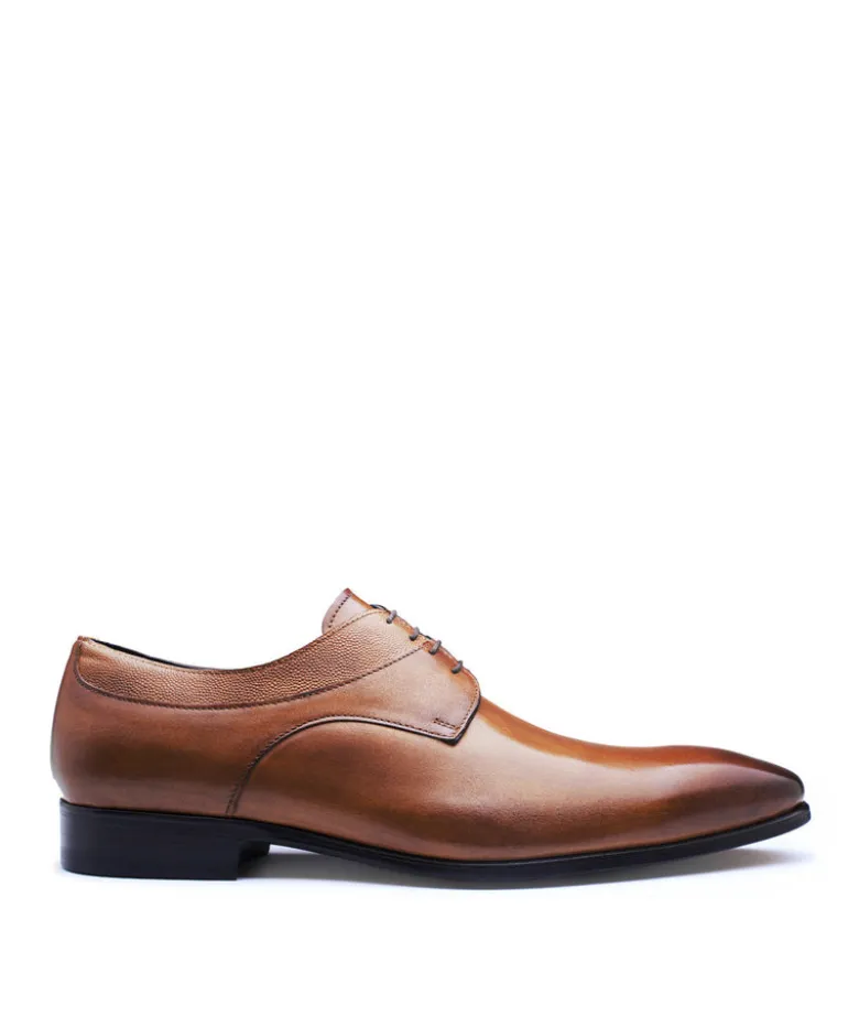 Derby UMBERTO Marron Patiné