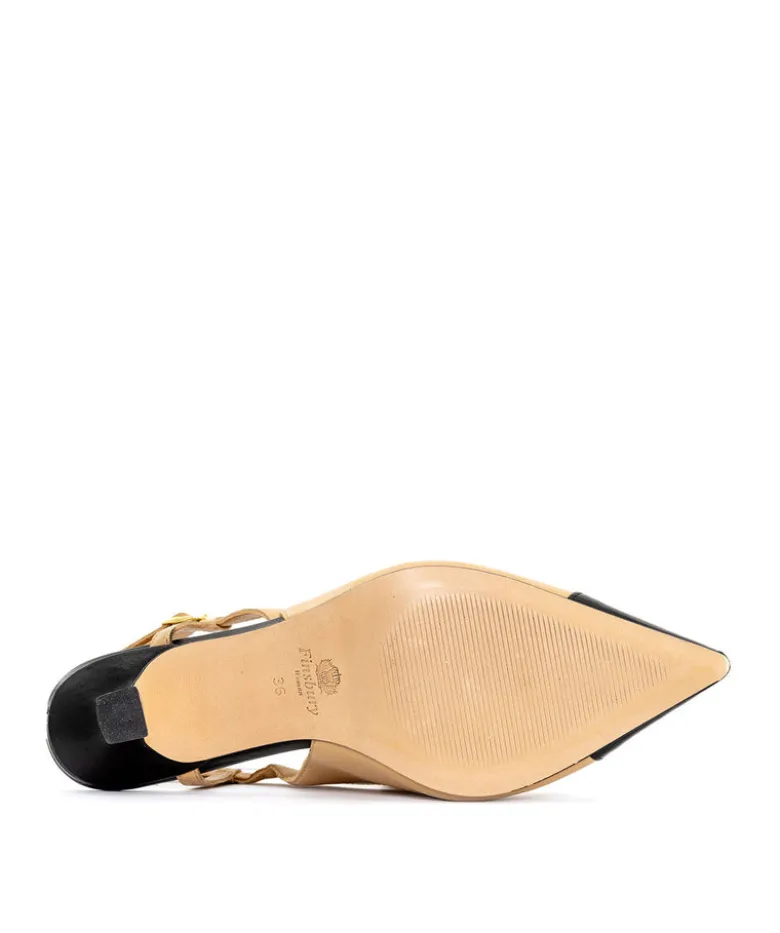 Escarpins CAPRI Beige et Noir