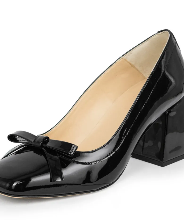 Escarpins CARLA Vernis Noir