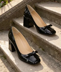 Escarpins CARLA Vernis Noir