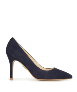 Escarpins MANON Daim Marine