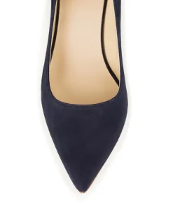 Escarpins MANON Daim Marine
