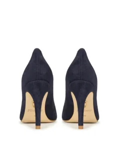 Escarpins MANON Daim Marine