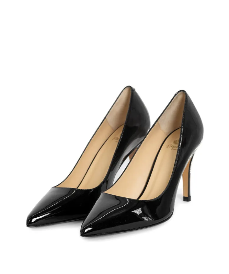 Escarpins MANON Noir Vernis