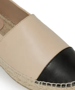 Espadrille IZIA Beige et Noir