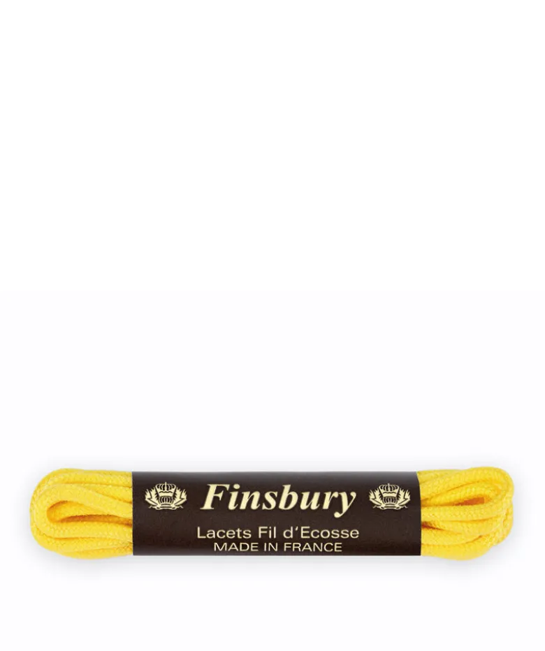 Lacets coloré Jaune 75cm