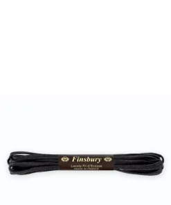 Lacets JACKSON Noir plat 120cm