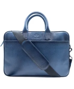 Mallette Grainée Bleu