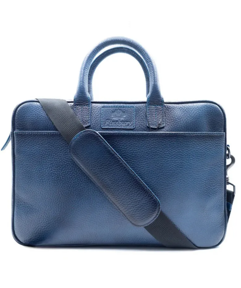 Mallette Grainée Bleu