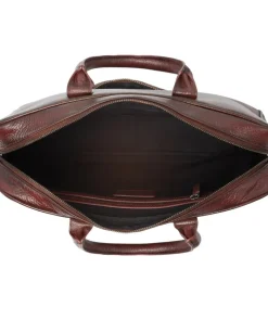 Mallette Grainée Bordeaux Foncé