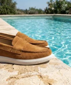 Mocassin ACAPULCO Veau Velours Whisky