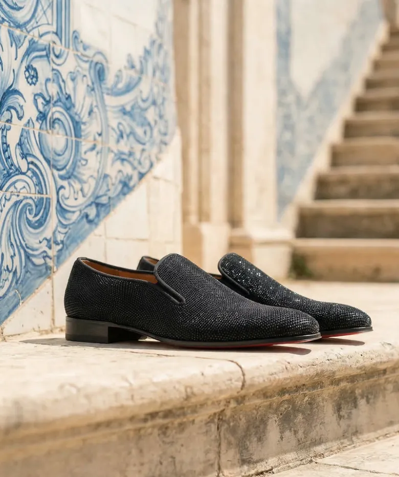 Mocassin BELEM Veau Velours Noir