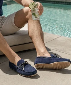 Mocassin CANCUN Daim Marine