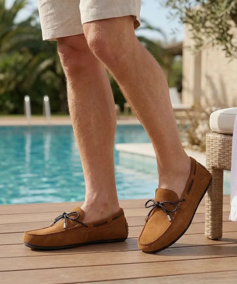 Mocassin CANCUN Daim Tabac
