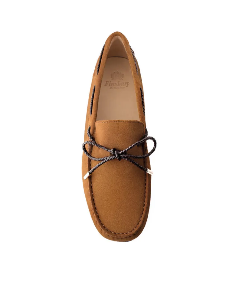 Mocassin CANCUN Daim Tabac