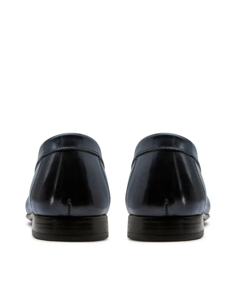 Mocassin CLAYTON Bleu Patiné